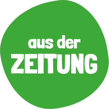 aus der Zeitung