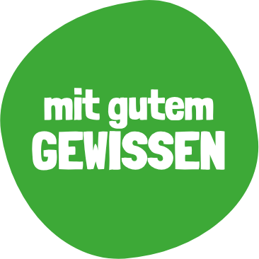 mit gutem Gewissen